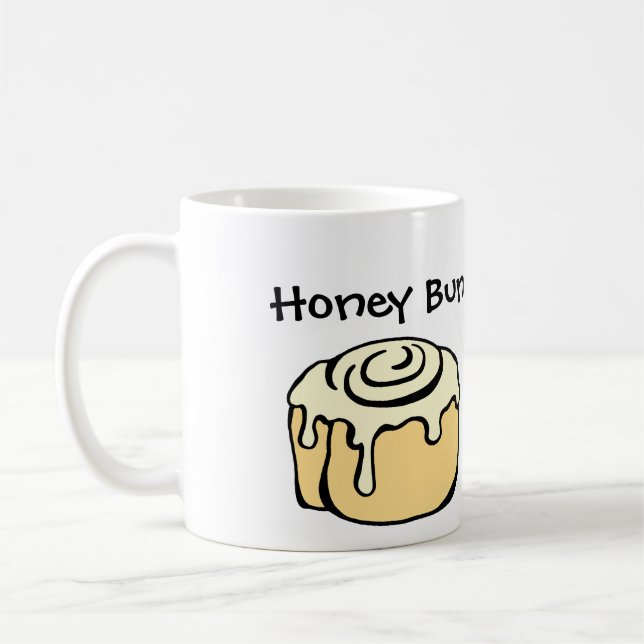 Honungsbun Lusnyj Cute Kärlek Humor Quote Baking P Kaffemugg (Vänster)
