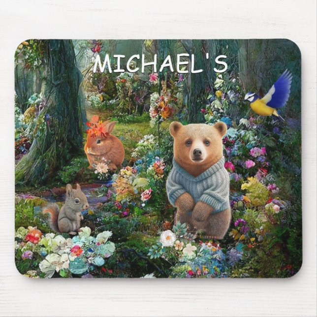 HonungsBunny och Boo Bear Musmatta (Framsidan)