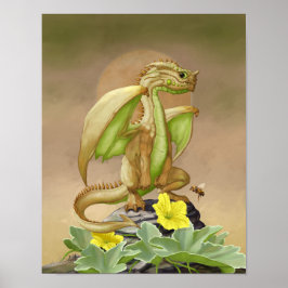 Honungsdagg Dragon 11x14 (4x6 och uppåt) Poster