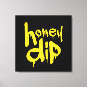 honungsdipp canvastryck