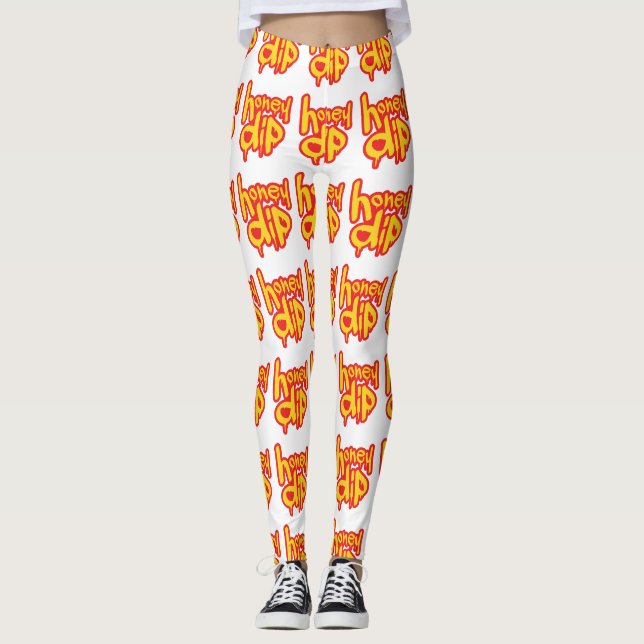 honungsdipp leggings (Framsida)