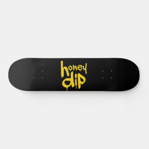 honungsdipp mini skateboard bräda 18,5 cm