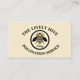 Honungsförsäljning av honungshonung för biodlarpol visitkort