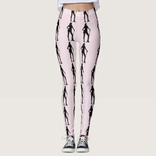 Honungsgolf Rosa Sport Leggings