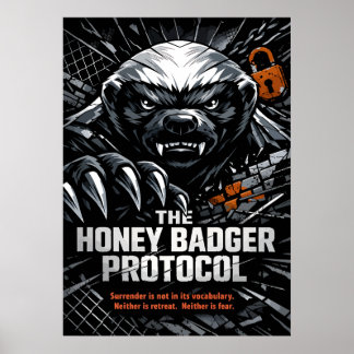 Honungsgrävlingprotokollet Poster