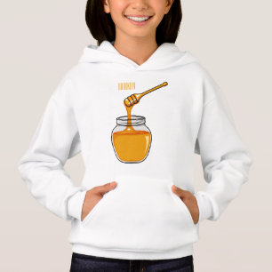 Honungsillustration av tecknaden t shirt