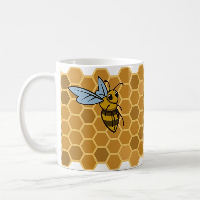 Honungskakahumlor Kaffemugg (Vänster)