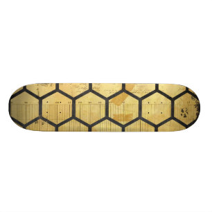 HonungskakaSkateboarddäck Old School Skateboard Bräda 21,6 Cm