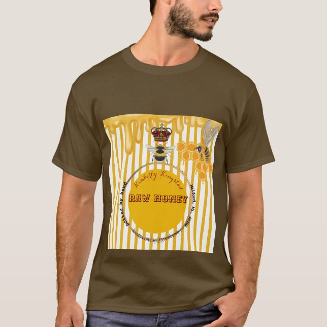 honungsmärke t shirt (Framsida)