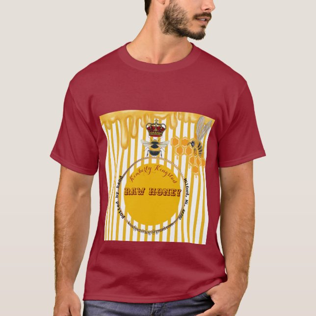 honungsmärke t shirt (Framsida)