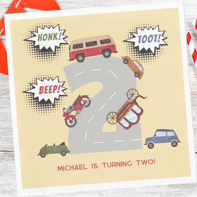 Honungspip för att återtro fordon andra pojkfödels pappersservett (Skapare uppladdad)