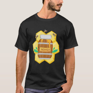Honungspot med honungsbin, sötkostumma Fantastisk T Shirt