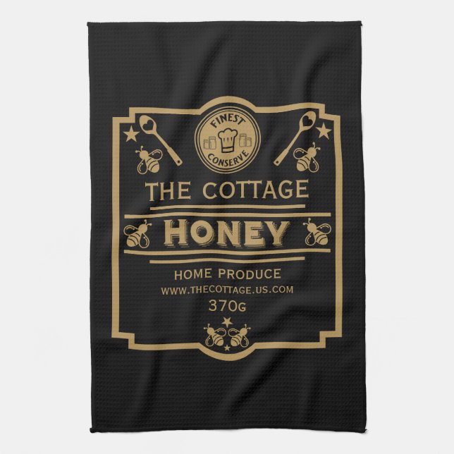 Honungssäljare Kökshandduk (Vertikal)