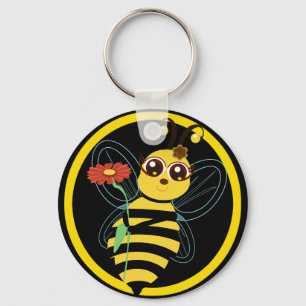 HonungToon bi Keychain Nyckelring