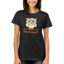 Hoo Cares? Uggla T-Shirt