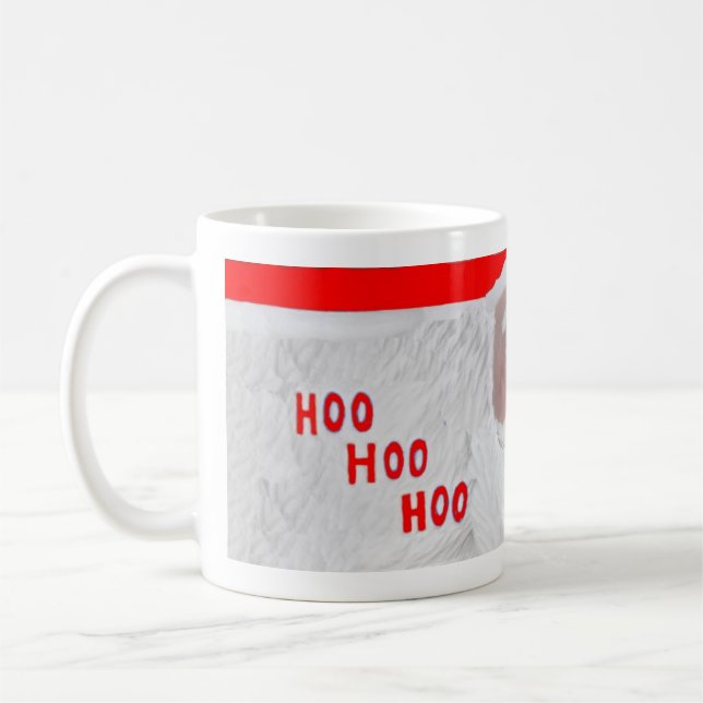 Hoo Hoo Hoo Santa mugg (Vänster)