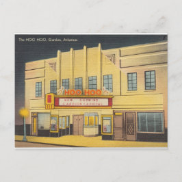 Hoo Hoo Theater, Gudon, Arkansas Vykort