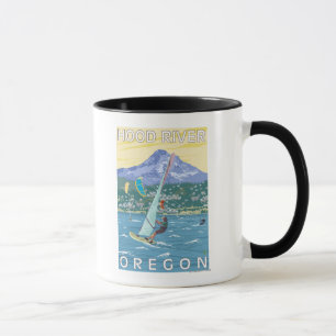 Hood River, ORWind surfarear & drakeBoarders Mugg
