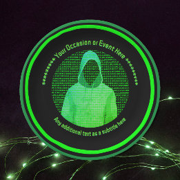 Hooded Hacker Theme Cyber Event - Corporate Anpass