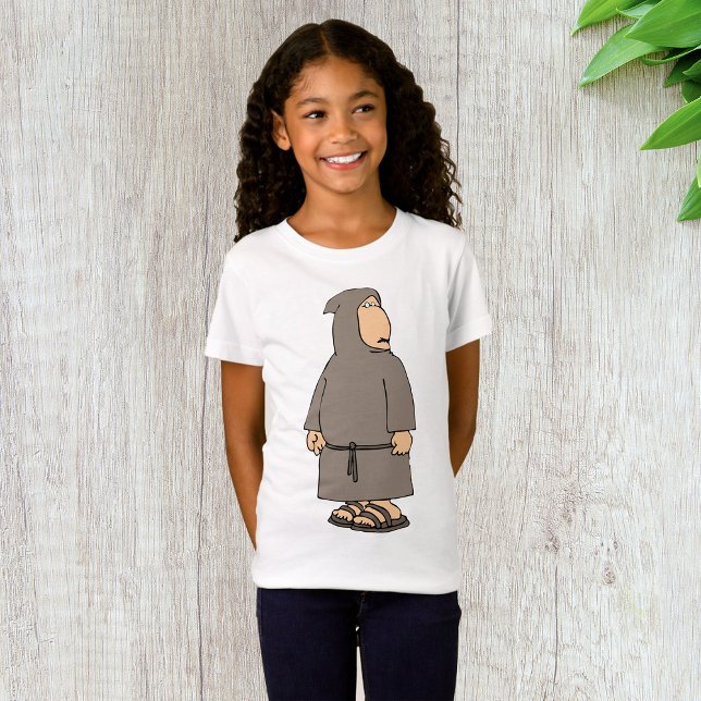 Hooded Munk Girls T-Shirt (Skapare uppladdad)
