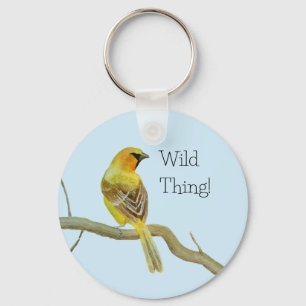 Hooded Oriole Nyckelring