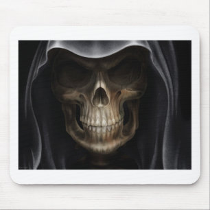 Hooded skalle - grym Reaper Musmatta