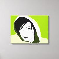 hooded stare
