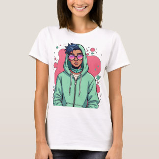 Hooded Street Vib T Shirt