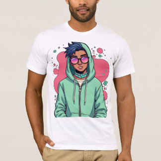 Hooded Street Vibe T Shirt