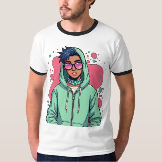 Hooded Street Vibe T Shirt