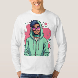 Hooded Street Vibe T Shirt
