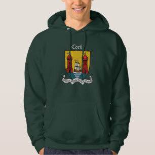 Hooded svettskjorta för kork sweatshirt med luva