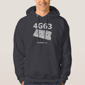 Hooded tröja 4G63 vid BoostGear.com Hoodie