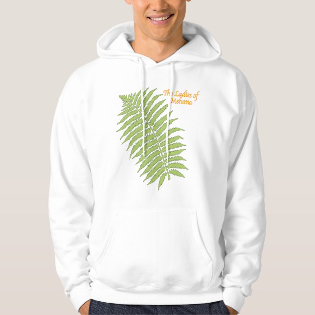 Hooded tröja (bekläda beskådar), med luva (Framsida)