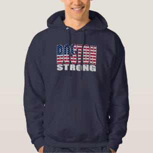Hooded tröja BOSTON för STARK U.S. flagga Med Luva