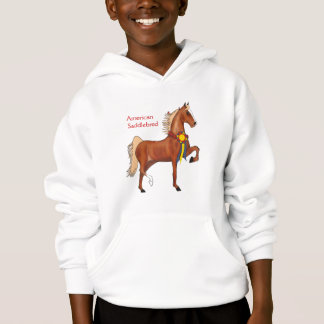 Hooded tröja för amerikanSaddlebred flickor