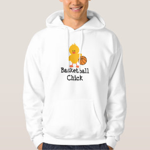 Hooded tröja för basketchick munkjacka