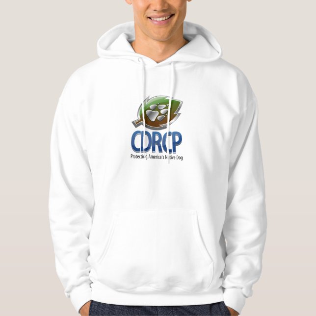 Hooded tröja för CDRCP-logotyp Sweatshirt (Framsida)