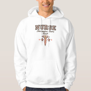 Hooded tröja för ICU-sjuksköterskaCaduceus Sweatshirt