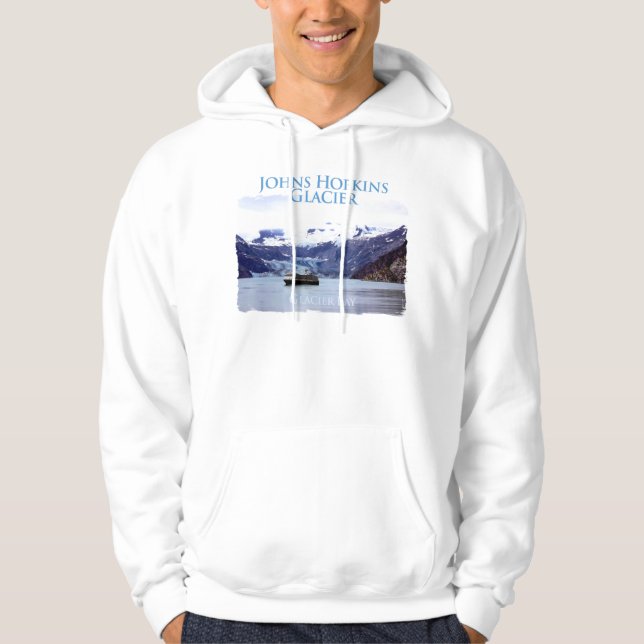 Hooded tröja för Johns Hopkins glaciär Sweatshirt Med Luva (Framsida)
