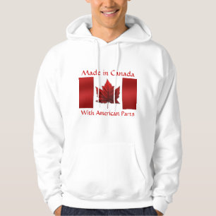 Hooded tröja för Kanada HoodieKanada flagga Munkjacka