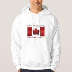 Hooded tröja för Kanada HoodieKanada flagga Sweatshirt