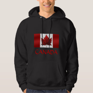 Hooded tröja för Kanada HoodieKanada flagga Sweatshirt