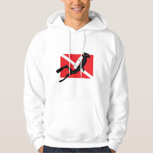 Hooded tröja för SCUBAdyk Hoodie