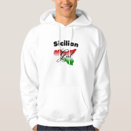 Hooded tröja för Sicilian flicka Sweatshirt