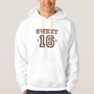 Hooded tröja för sweet sixteen 16 sweatshirt