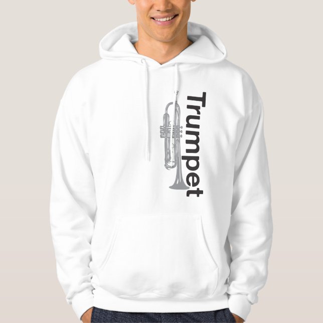 Hooded tröja för trumpet hoodie (Framsida)