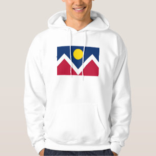 Hooded tröja med flagga av Denver Sweatshirt Med Luva