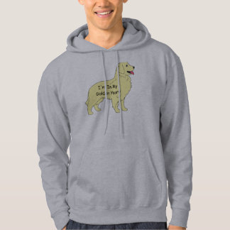 Hooded unisex- tröja för guld- Retriever Hoodie