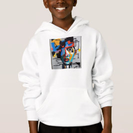 Hoodie art abstrait t shirt